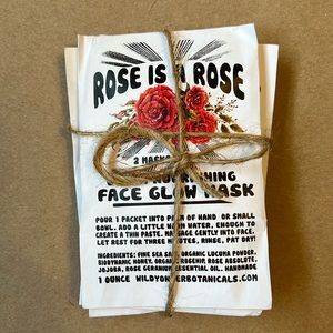 Wild Yonder Botanicals Ultra Nourishing Face Glow Mask - Rose is a Rose